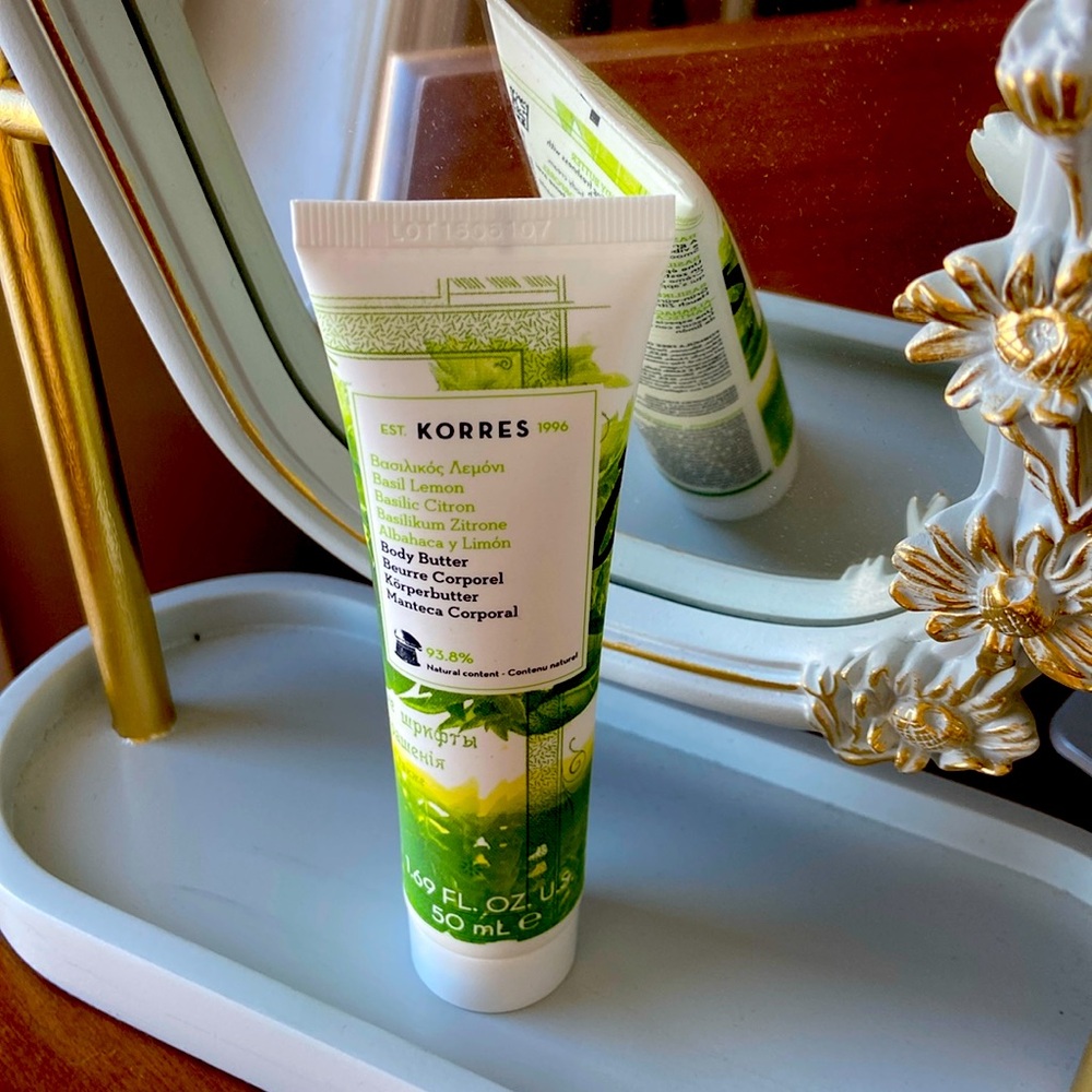 🆕 Korres basil lemon 🍋 body butter